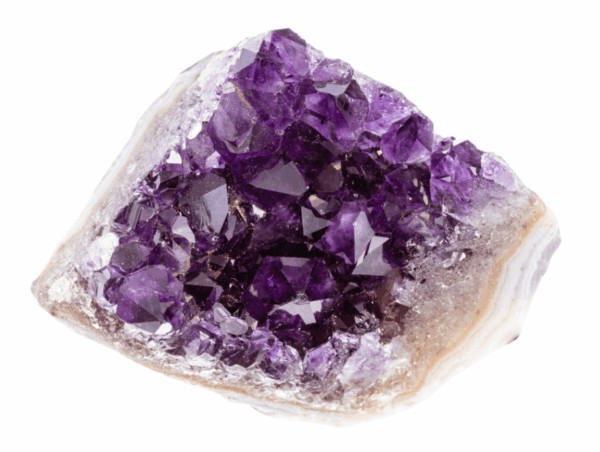 a piece of amethyst cluster