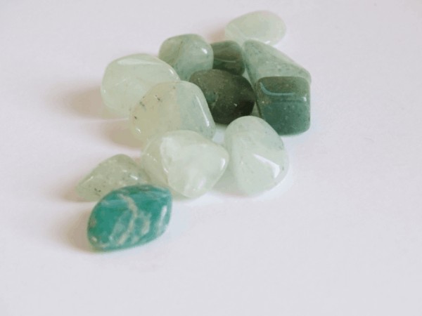 aventurine green tumbled form