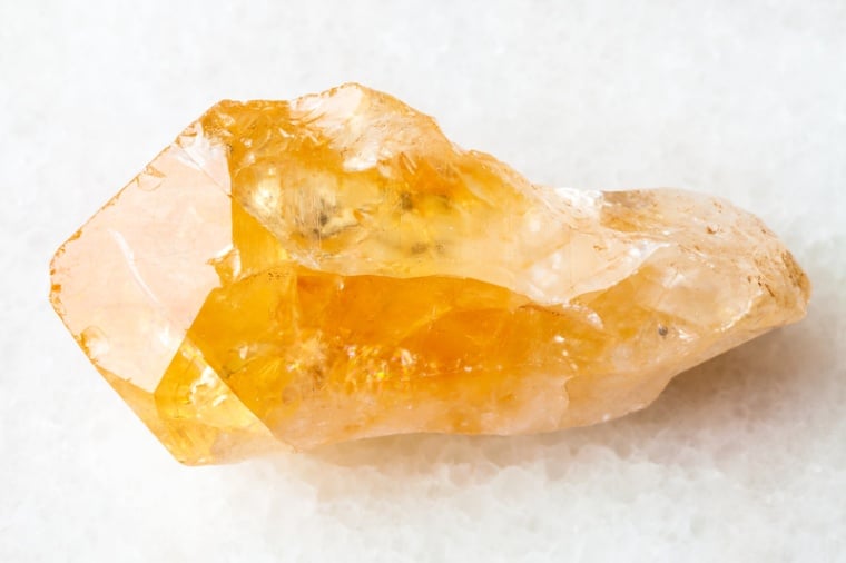 citrine crystal quartz piece