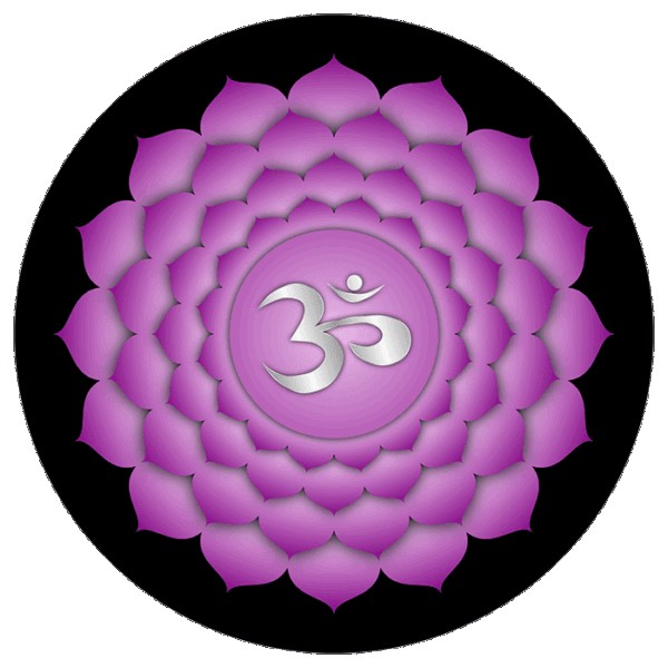 violet crown chakra image