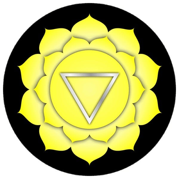yellow solar plexus symbol