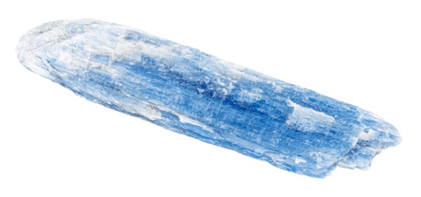 Blue kyanite raw form