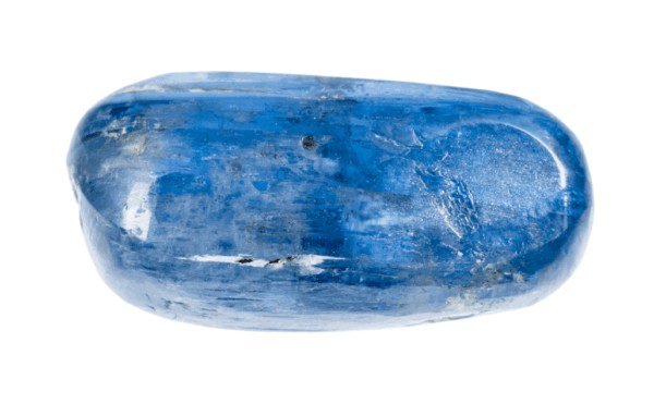 Blue kyanite tumbled form