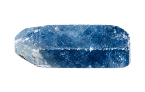 Blue sapphire tumbled stone