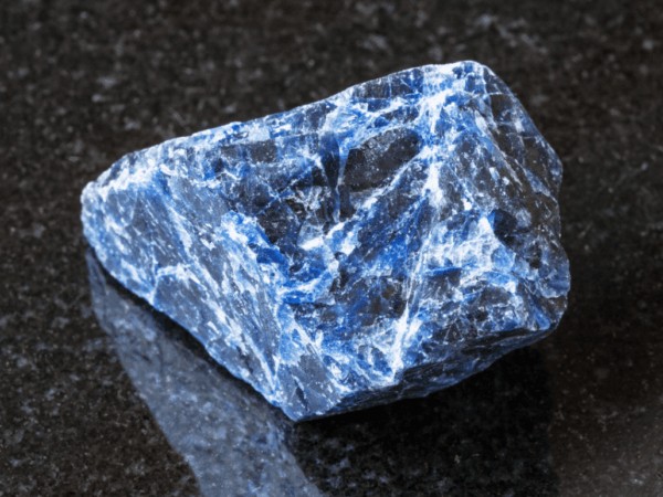 Sodalite raw form